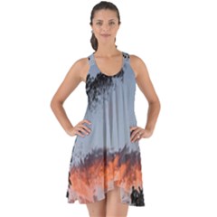 Beautiful Tropics Painting By Kiekie Strickland  Show Some Back Chiffon Dress