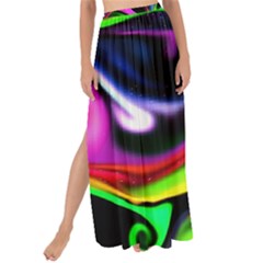 Colorful Smoke Explosion Maxi Chiffon Tie-up Sarong