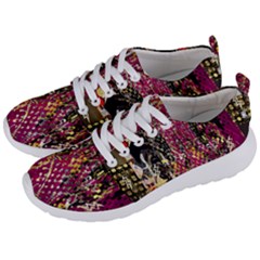  Multi Pattern Purple Gold Silver Lighting Icons Created By Kiekie Strickland  Men s Lightweight Sports Shoes by flipstylezfashionsLLC