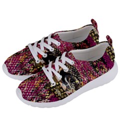  Multi Pattern Purple Gold Silver Lighting Icons Created By Kiekie Strickland  Women s Lightweight Sports Shoes by flipstylezfashionsLLC