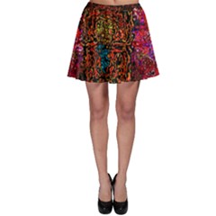 Exotic Water Colors Vibrant  Skater Skirt by flipstylezfashionsLLC