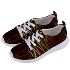 Snake In The Grass Red And Black Seamless Design Women s Lightweight Sports Shoes by flipstylezfashionsLLC