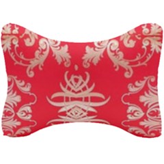 Red Chinese Inspired  Style Design  Seat Head Rest Cushion