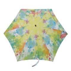 Abstract Pattern Color Art Texture Mini Folding Umbrellas by Nexatart