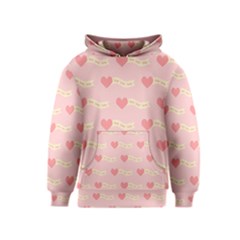 Heart Love Pattern Kids  Pullover Hoodie