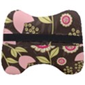 Flowers Wallpaper Floral Decoration Head Support Cushion View2