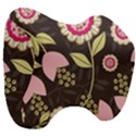 Flowers Wallpaper Floral Decoration Head Support Cushion View3