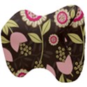 Flowers Wallpaper Floral Decoration Head Support Cushion View4