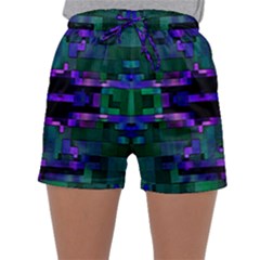 Abstract Pattern Desktop Wallpaper Sleepwear Shorts by Nexatart