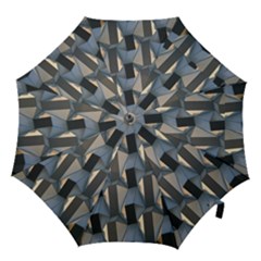 Pattern Texture Form Background Hook Handle Umbrellas (large) by Nexatart