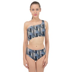 Pattern Texture Form Background Spliced Up Two Piece Swimsuit by Nexatart