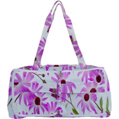 Pink Purple Daisies Design Flowers Multi Function Bag	 by Nexatart