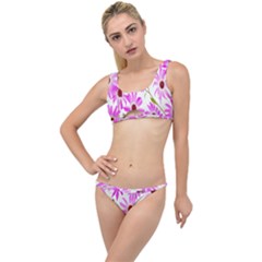 Pink Purple Daisies Design Flowers The Little Details Bikini Set by Nexatart