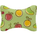 Seamless Pattern Healthy Fruit Seat Head Rest Cushion View1