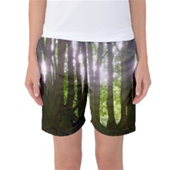 Tree Of Trees Women s Basketball Shorts by DeneWestUK