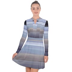 Pompey Beach Long Sleeve Panel Dress