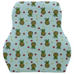 Pineapple Watermelon Fruit Lime Car Seat Velour Cushion  by Nexatart