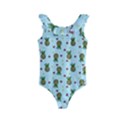 Pineapple Watermelon Fruit Lime Kids  Frill Swimsuit View1