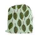 Design Pattern Background Green Drawstring Pouches (XXL) View1