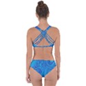 Abstract Pattern Art Desktop Shape Criss Cross Bikini Set View2