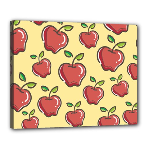 Seamless Pattern Healthy Fruit Canvas 20  X 16  by Nexatart