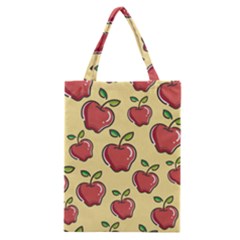 Seamless Pattern Healthy Fruit Classic Tote Bag by Nexatart