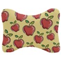 Seamless Pattern Healthy Fruit Velour Seat Head Rest Cushion View1