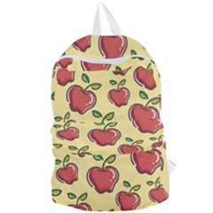 Seamless Pattern Healthy Fruit Foldable Lightweight Backpack by Nexatart