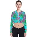 Painting Oil Leaves Nature Reason Zip Up Bomber Jacket View1