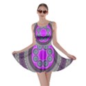 Round Pattern Ethnic Design Skater Dress View1