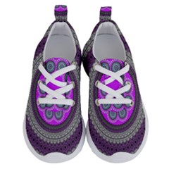 Round Pattern Ethnic Design Running Shoes