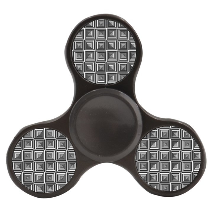 Pattern Op Art Black White Grey Finger Spinner