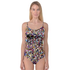 Pattern Abstract Decoration Art Camisole Leotard  by Nexatart