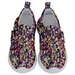 Pattern Abstract Decoration Art Velcro Strap Shoes