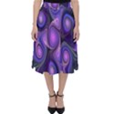 Abstract Pattern Fractal Wallpaper Folding Skater Skirt View1