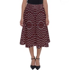 Design Pattern Abstract Perfect Length Midi Skirt