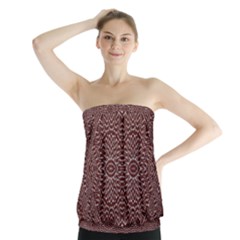 Design Pattern Abstract Strapless Top