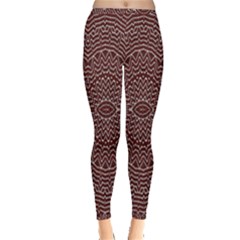 Design Pattern Abstract Inside Out Leggings