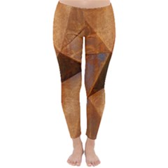 Steel Corten Steel Brown Steel Classic Winter Leggings