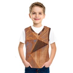 Steel Corten Steel Brown Steel Kids  Sportswear by Nexatart