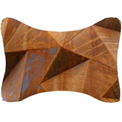 Steel Corten Steel Brown Steel Seat Head Rest Cushion by Nexatart