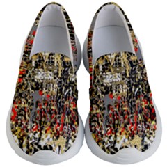 Facing The Storm Design By Kiekie Strickland Kid s Lightweight Slip Ons by flipstylezfashionsLLC