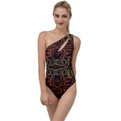 Gorgeous Aztec Design By Kiekie Strickland To One Side Swimsuit by flipstylezfashionsLLC