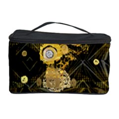 Decorative Icons Original Gold And Diamonds Creative Design By Kiekie Strickland Cosmetic Storage Case by flipstylezfashionsLLC