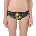 Decorative icons original gold and diamonds creative design by kiekie strickland Classic Bikini Bottoms View1