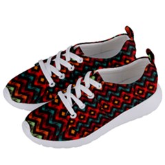 Seamless Native Zigzags By Flipstylez Designs Women s Lightweight Sports Shoes by flipstylezfashionsLLC