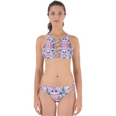 Elegant Japanese Inspired Floral Pattern  Perfectly Cut Out Bikini Set by flipstylezfashionsLLC