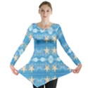 Adorably Cute Beach Party Starfish design Long Sleeve Tunic  View1