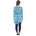 Adorably Cute Beach Party Starfish design Long Sleeve Tunic  View2