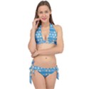 Adorably Cute Beach Party Starfish design Tie It Up Bikini Set View1